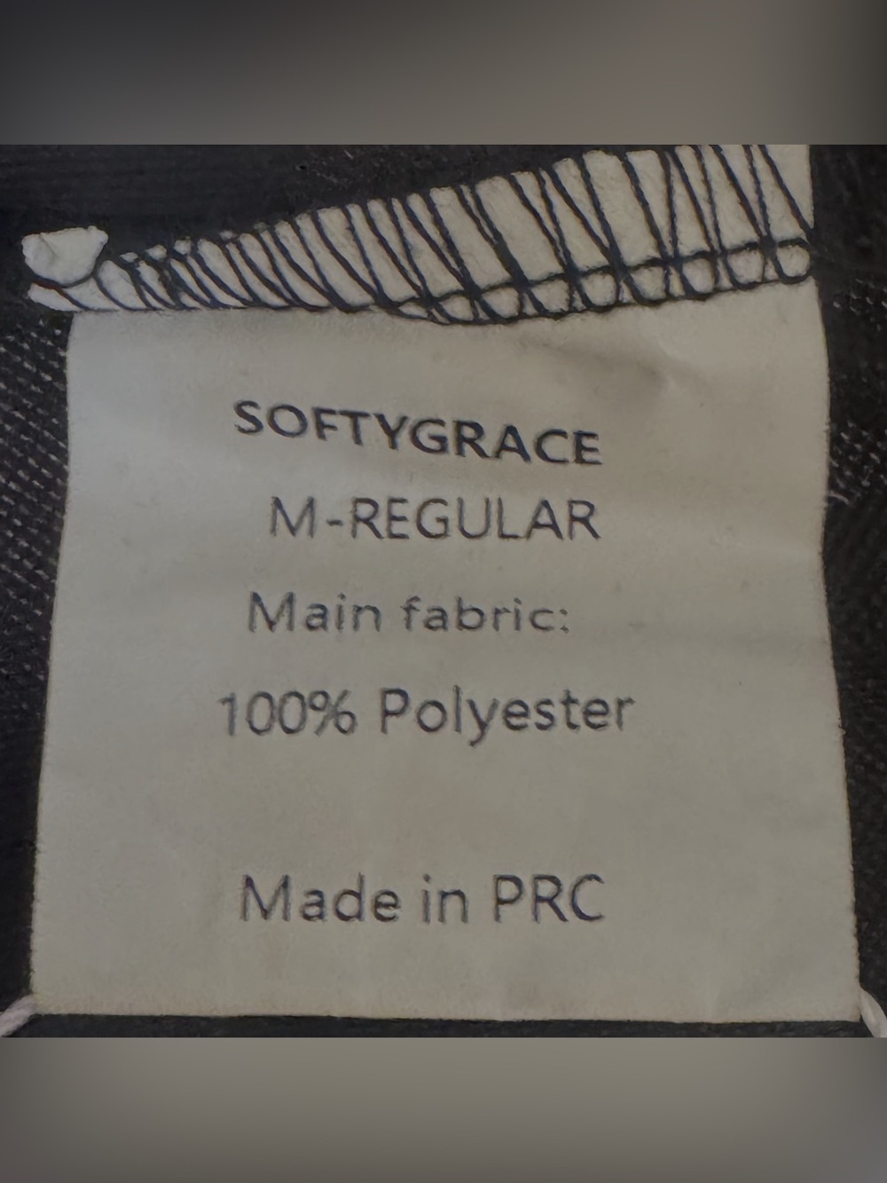 SoftyGrace Women's Black Pull On Straight Leg Relaxed Fit Pants NWT Size Medium - Picture 4 of 8